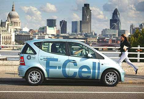small hydrogen fuel cell cars