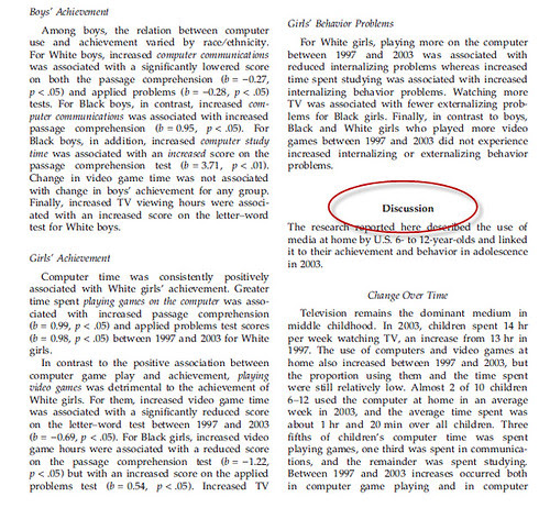 Discussion - Scholarly Articles: How can I tell ...