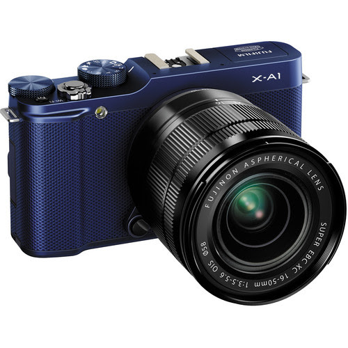 Fujifilm X-A1 Mirrorless Digital Camera with 16-50mm Lens (Indigo Blue) Fujifilm X-A1 Mirrorless Digital Camera with 16-50mm Lens (Indigo Blue)