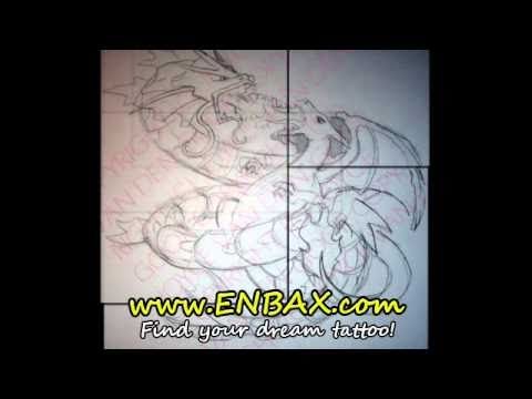 Behind The Ear Tattoos Designs
