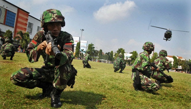 Hari Ini TNI Simulasi Pengamanan Rekapitulasi KPU  