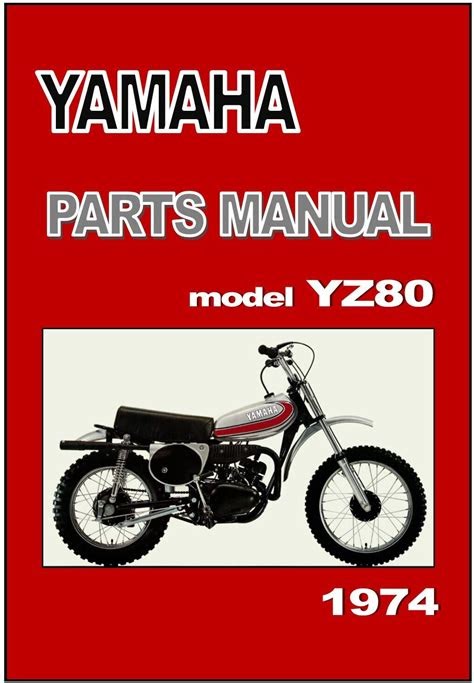 PDF Yamaha Yz80 Parts Manual Catalog 1993