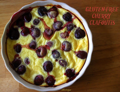 Gluten-Free Cherry Clafoutis, version 1. Top. by sherimiya ♥