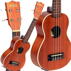 Kala KA-S Mahogany Soprano Ukulele