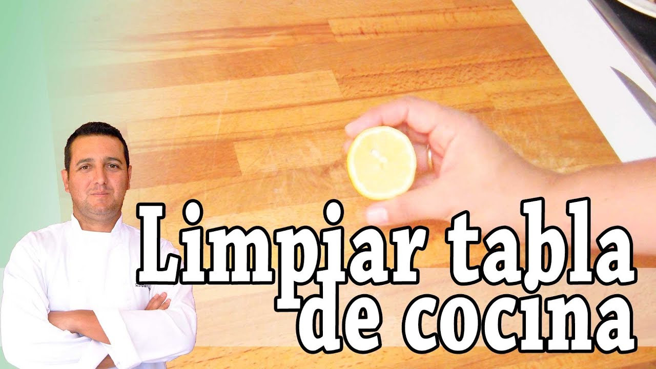 Cómo limpiar una tabla de madera de cortar - Consejos de ...