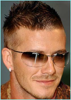 David beckham hair