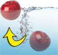Apples have 25% air