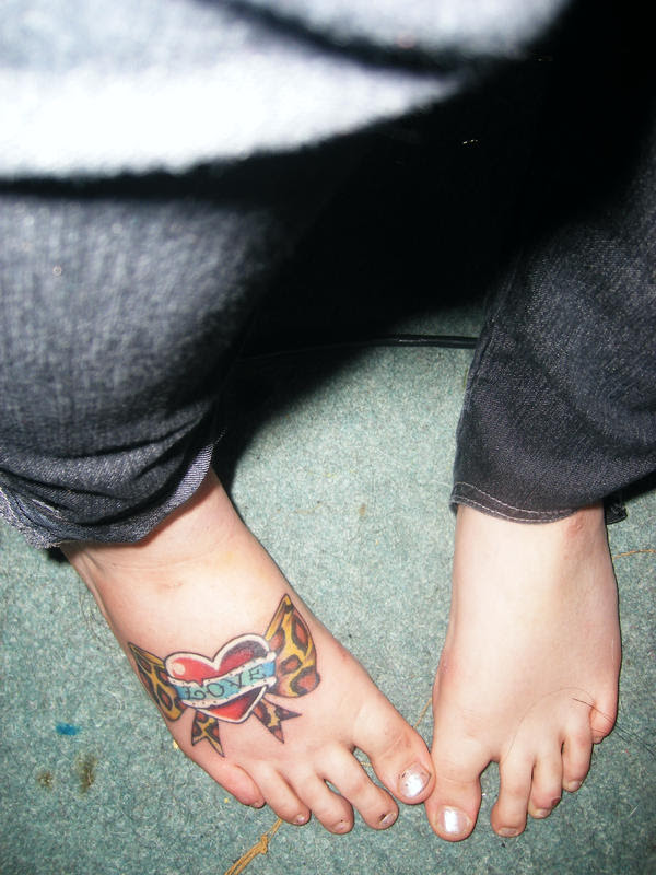 foot tattoos