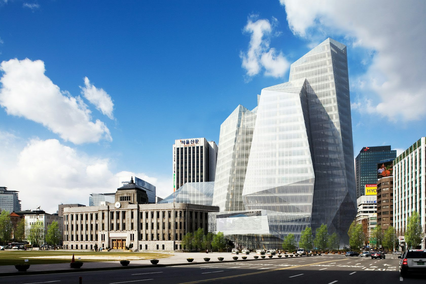 Seoul City Hall Architizer Seoul City Hall Architizer