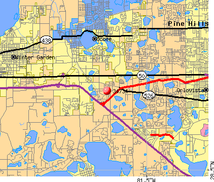 Gotha Florida Map