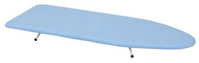 Household Essentials 120101-0 Tabletop Ironing Board with Wood Top