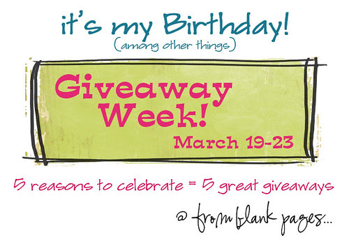 giveaway week