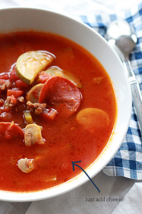 pizza soup