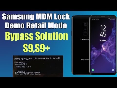 Samsung MDM Lock Bypass - MDM Does Not Allow FactoryReset Fix