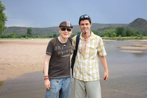 Con mi amigo Jan