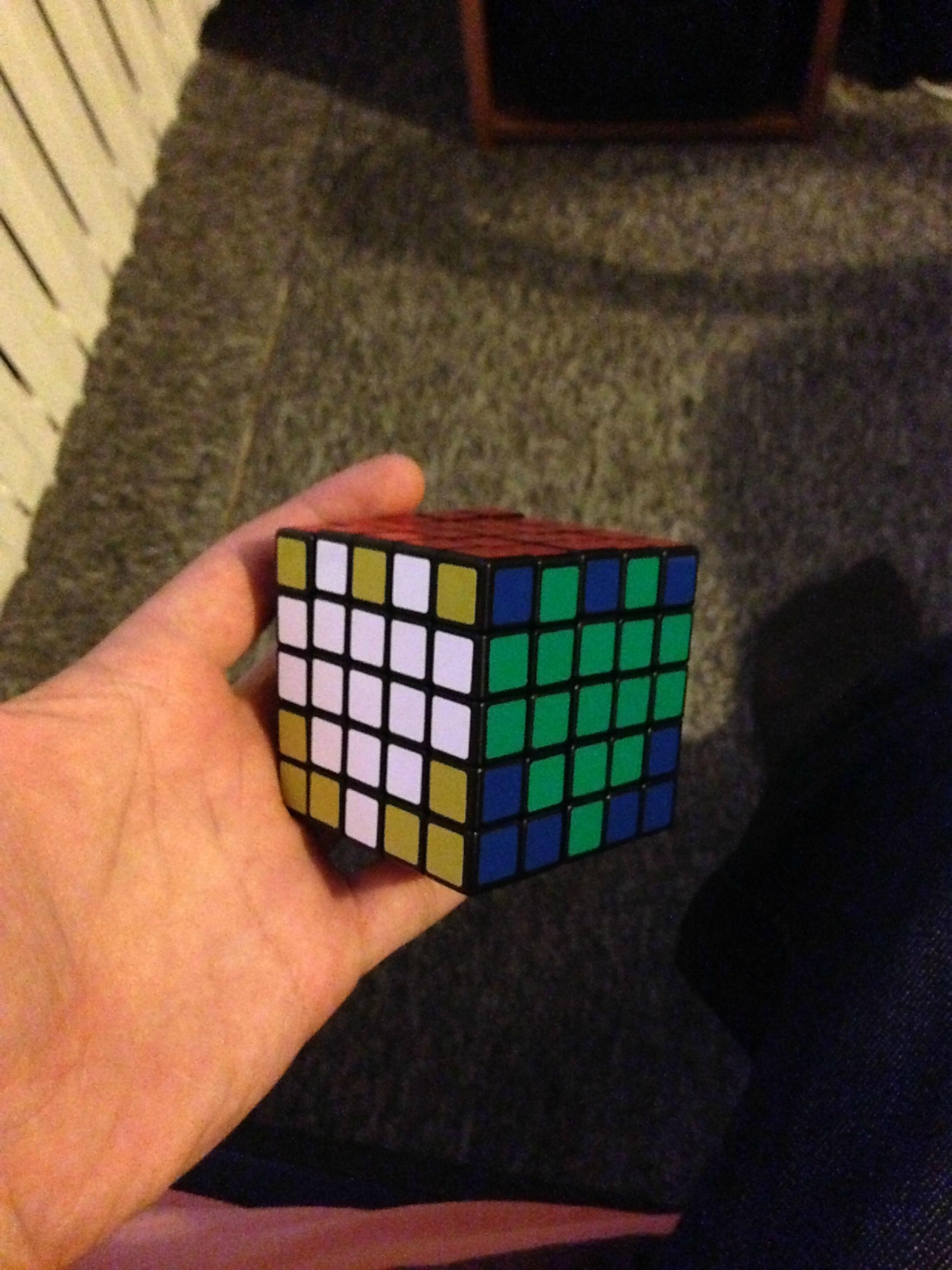 Heart Pattern For 5x5 R Cubers