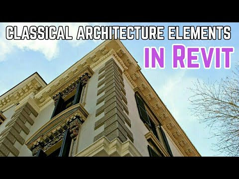 Classical Architecture Elements In Revit