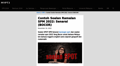 Welcome To Edunation My Soalan Ramalan Spm 2022 Senarai Soalan Spot Bocor