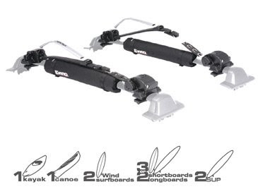 Inno Kayak/Canoe/SUP Locking Carrier with Board Pads image