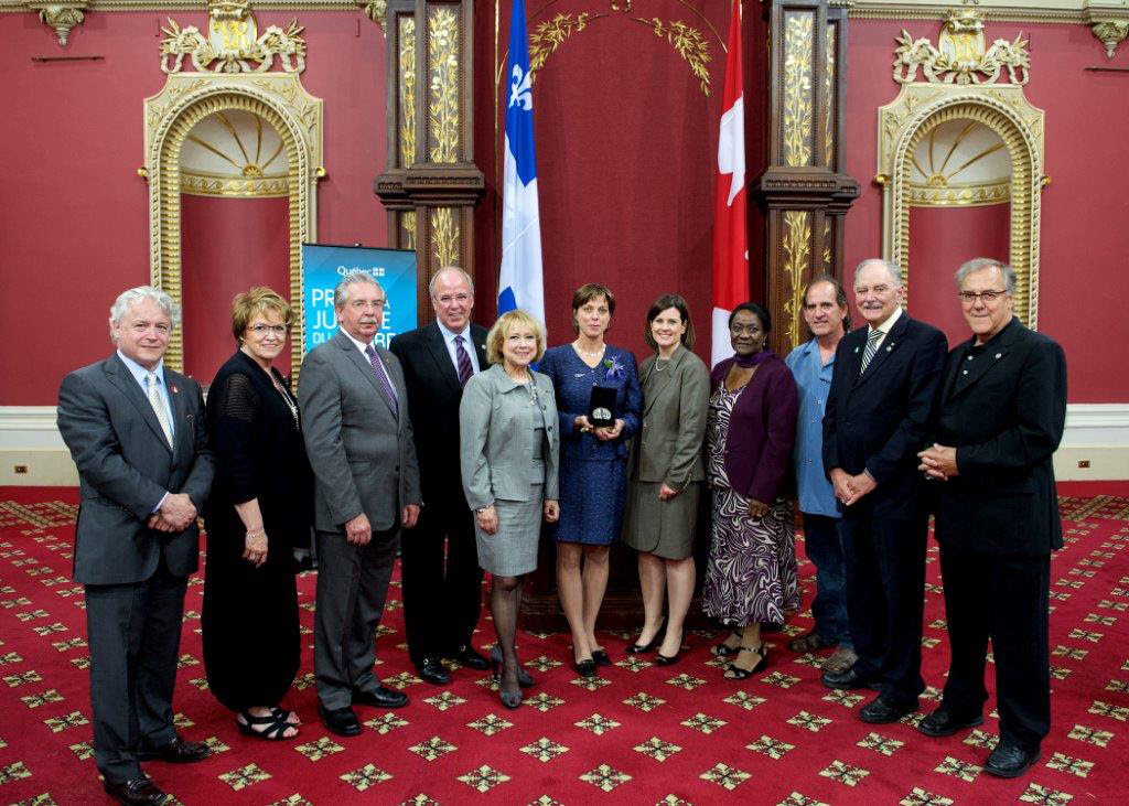 Prix de la justice du Québec 2013, Me Hélène (Sioui ...