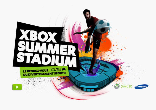 XBOX SUMMER STADIUM | LE RENDEZ-VOUS DU DIVERTISSEMENT SPORTIF | TÉLÉVISION MUSIQUE FILM JEU | XBOX | SAMSUNG