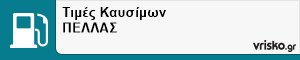 Τιμές Καυσίμων ΠΕΛΛΑΣ