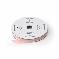 Blushing Bride 1/4" Cotton Ribbon