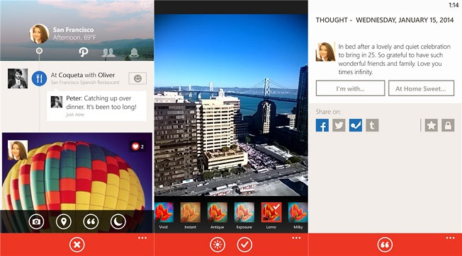 path windows phone beta5 شبكة Path الاجتماعية تطرح تطبيقها لويندوز فون بإصدار تجريبي