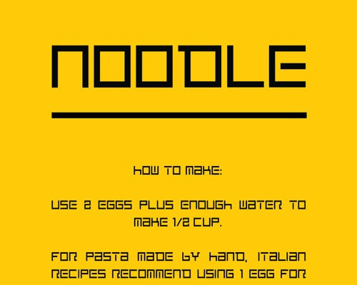 50 Mejores Fuentes Gratis Desde 2013 fideos 50 Mejores Fuentes Gratis Desde 2013