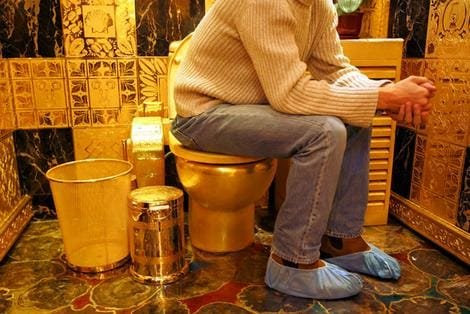 goldToilet 9 barang mewah dari emas