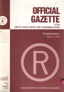 Official Gazette of the United States Patent and Trademark Office