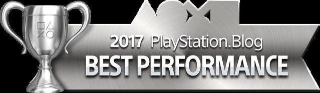PlayStation Blog Game of the Year 2017 - Best Performance (Silver)