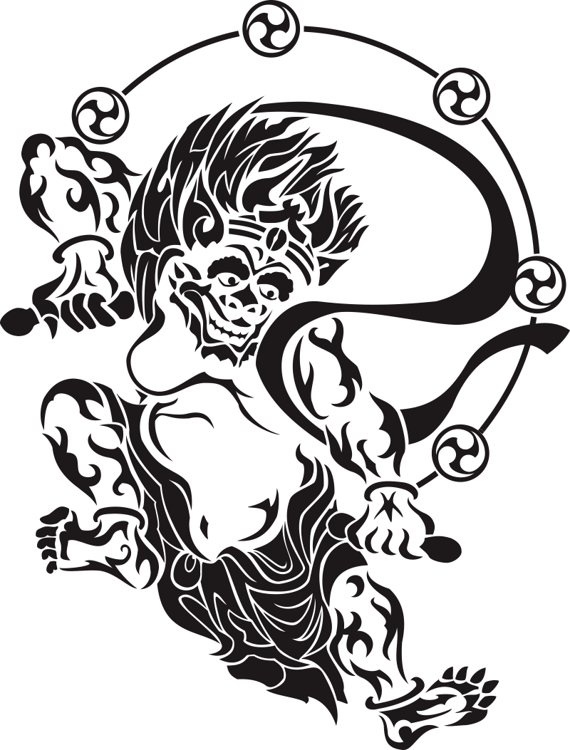 トライバル無料素材 風刻工房