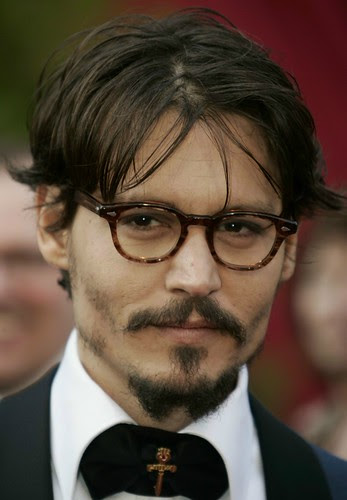 johnny depp fall 2008 hairstyle for men with layered hair