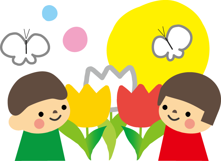 春と夏のこどものイラスト 無料イラスト フリー素材2