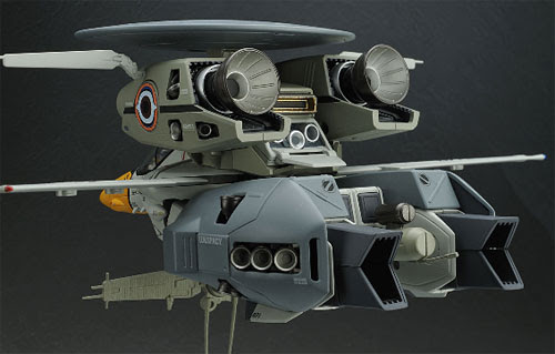 1/60 Yamato Toys VE-1 Elint Seeker Fighter back shot