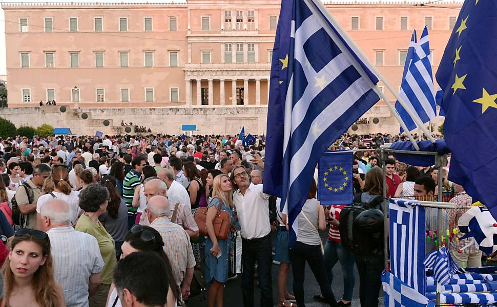 "Oxi x Nai": crise na Grécia