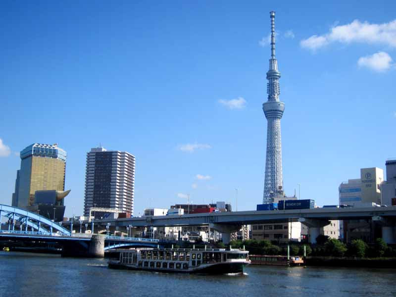 ２０１７年１０月１８日 隅田川とスカイツリー