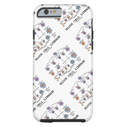 Blood Cell Lineage (Biology Health Medicine) iPhone 6 Case