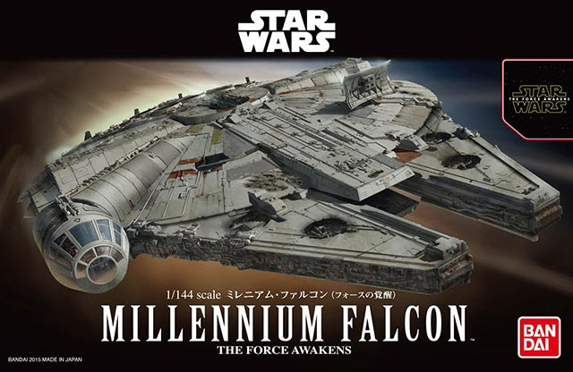 1/144 Millennium Falcon (Force Awakens) Construction Manual & Color Guide