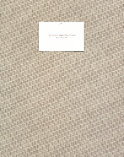 Francesca Woodman: Photographs 1977-1981From AGMA Publishing