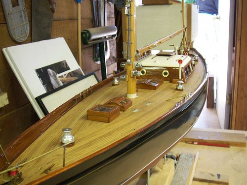 amya star45 how to build r/c model sail boat -: jib