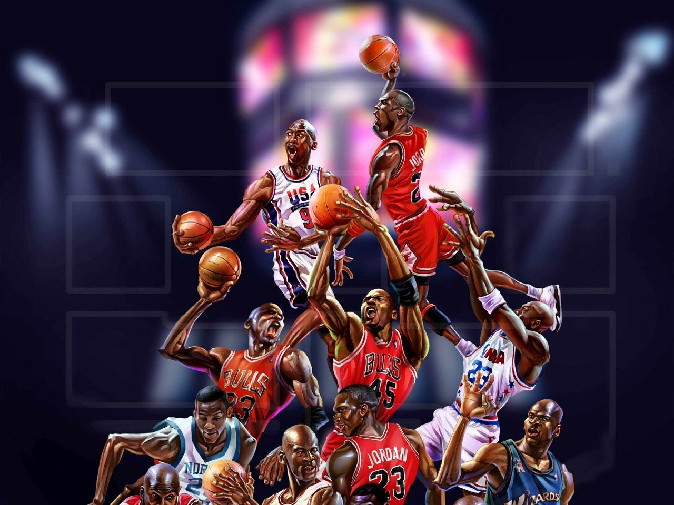 animated jordan wallpaper