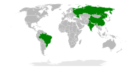 BRIC Countries (Brazil, Russia, India and China).