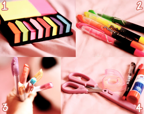 DIY School Supplies Notebook Tumblr