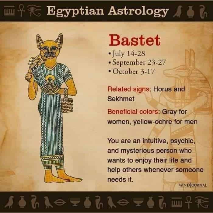What's your ancient Egyptian horoscope sign?