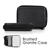 CaseCrown Brushed Granite Case for Garmin eTrex 20 Worldwide Handheld GPS Navigator