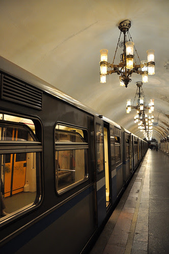 MoscowSubwayRetroTrain