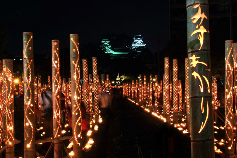 熊本暮らし人まつり みずあかり 日本夜景遺産