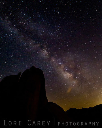 Milky Way galaxy over Joshua Tree NP
